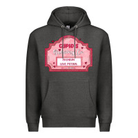 Charcoal Heather cupid's brewing company Premium Hoodie - MaliasSmallBusiness