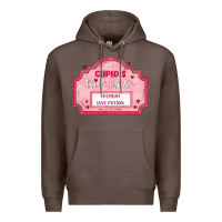 Coffee cupid's brewing company Premium Hoodie - MaliasSmallBusiness