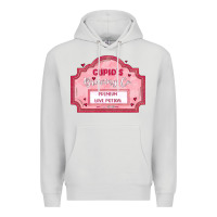 Dove Grey cupid's brewing company Premium Hoodie - MaliasSmallBusiness