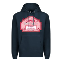 Navy cupid's brewing company Premium Hoodie - MaliasSmallBusiness