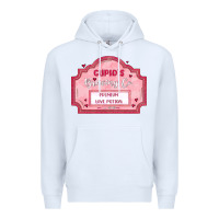 White cupid's brewing company Premium Hoodie - MaliasSmallBusiness