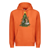 Carrot hunting christmas tree Premium Hoodie - MaliasSmallBusiness