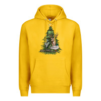 Lemon hunting christmas tree Premium Hoodie - MaliasSmallBusiness