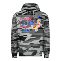 Slate Camo a whole llama learning going on Premium Hoodie - MaliasSmallBusiness