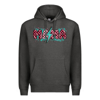 Charcoal Heather lightning bolt mama Premium Hoodie - MaliasSmallBusiness