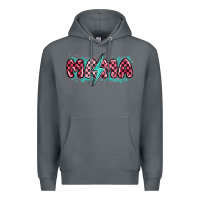 Rock lightning bolt mama Premium Hoodie - MaliasSmallBusiness