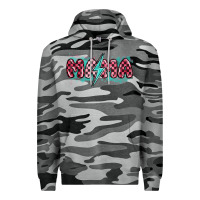 Slate Camo lightning bolt mama Premium Hoodie - MaliasSmallBusiness