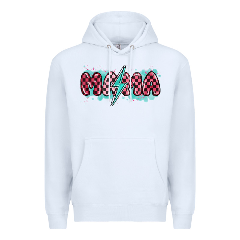 Lightning Bolt Mama Premium Hoodie by MaliasSmallBusiness | Teevron
