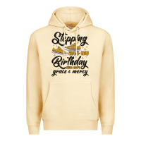 Stepping Into My Birthday With God S Grace And Mer Premium Hoodie | Teevron