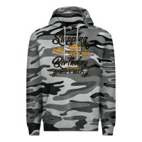 Slate Camo stepping into my birthday with god s grace and mer Premium Hoodie - MaliasSmallBusiness