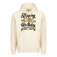 Tofu stepping into my birthday with god s grace and mer Premium Hoodie - MaliasSmallBusiness