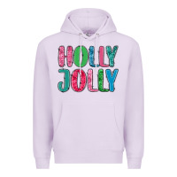 Lilac holly jolly Premium Hoodie - MaliasSmallBusiness