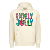 Sandshell holly jolly Premium Hoodie - MaliasSmallBusiness