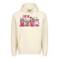 Tofu love coffee cups Premium Hoodie - MaliasSmallBusiness
