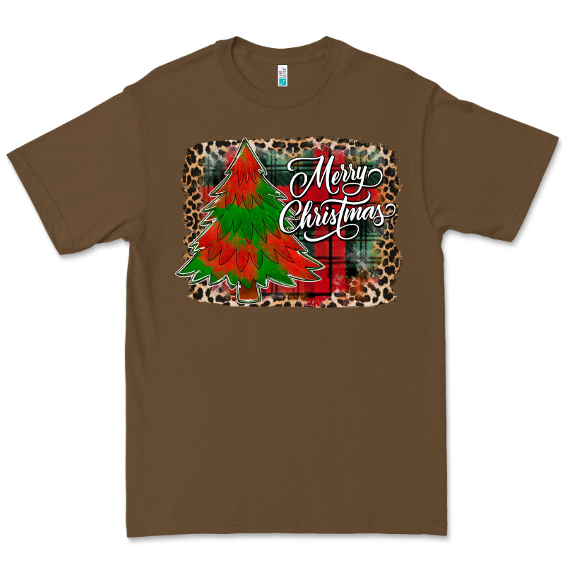 Merry Christmas Trees Premium Tee by CowhideDigitalArt | Teevron