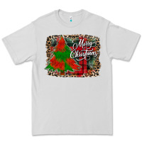 Dove Grey merry Christmas trees Premium Tee - CowhideDigitalArt