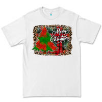 White merry Christmas trees Premium Tee - CowhideDigitalArt