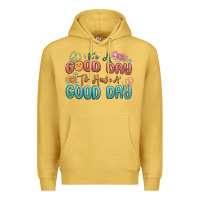 Antique Gold its a good day to have a good day Premium Hoodie - MaliasSmallBusiness