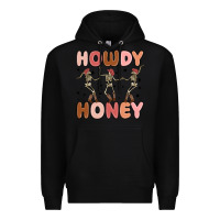 Black howdy honey Premium Hoodie - MaliasSmallBusiness