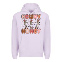Lilac howdy honey Premium Hoodie - MaliasSmallBusiness