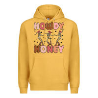 Mustard howdy honey Premium Hoodie - MaliasSmallBusiness