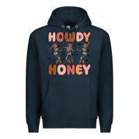 Navy howdy honey Premium Hoodie - MaliasSmallBusiness