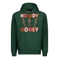 Sports Green howdy honey Premium Hoodie - MaliasSmallBusiness