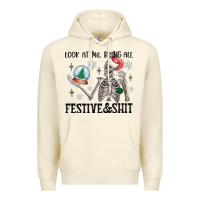 Sandshell look at me being all festive and shit Premium Hoodie - MaliasSmallBusiness
