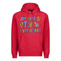 Cardinal never stop exploring Premium Hoodie - MaliasSmallBusiness