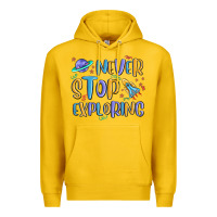 Lemon never stop exploring Premium Hoodie - MaliasSmallBusiness