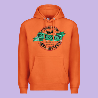 Premium Hoodie reindeer brewed santa approved