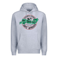 Heather Grey reindeer brewed santa approved Premium Hoodie - MaliasSmallBusiness