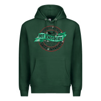 Sports Green reindeer brewed santa approved Premium Hoodie - MaliasSmallBusiness