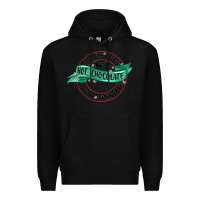 Black reindeer brewed santa approved Premium Hoodie - MaliasSmallBusiness