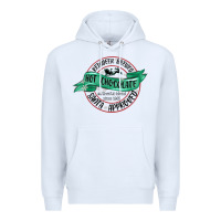 White reindeer brewed santa approved Premium Hoodie - MaliasSmallBusiness
