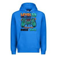 True Royal level 10 unlocked awesome since 2013 Premium Hoodie - MaliasSmallBusiness