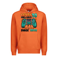 Carrot level 10 unlocked awesome since 2013 Premium Hoodie - MaliasSmallBusiness
