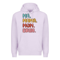 Lilac ma mama mom bruh Premium Hoodie - MaliasSmallBusiness
