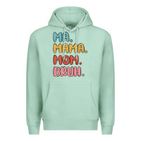 Seafoam ma mama mom bruh Premium Hoodie - MaliasSmallBusiness