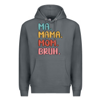 Rock ma mama mom bruh Premium Hoodie - MaliasSmallBusiness