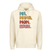 Sandshell ma mama mom bruh Premium Hoodie - MaliasSmallBusiness