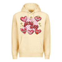Pina Colada valentines day positive affirmations Premium Hoodie - MaliasSmallBusiness