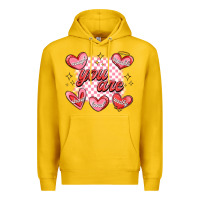 Lemon valentines day positive affirmations Premium Hoodie - MaliasSmallBusiness