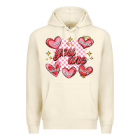 Sandshell valentines day positive affirmations Premium Hoodie - MaliasSmallBusiness