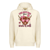 Sandshell valentines is a bunch of bull Premium Hoodie - MaliasSmallBusiness