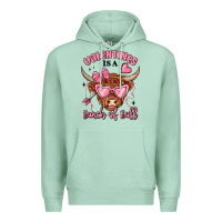 Seafoam valentines is a bunch of bull Premium Hoodie - MaliasSmallBusiness