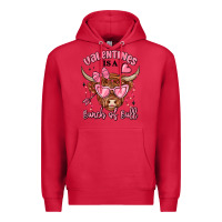 Cardinal valentines is a bunch of bull Premium Hoodie - MaliasSmallBusiness