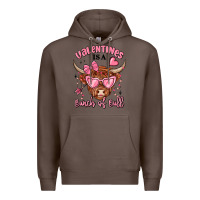 Coffee valentines is a bunch of bull Premium Hoodie - MaliasSmallBusiness