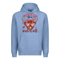 Colony Blue valentines is a bunch of bull Premium Hoodie - MaliasSmallBusiness