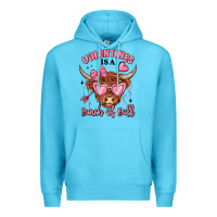 Ocean Blue valentines is a bunch of bull Premium Hoodie - MaliasSmallBusiness